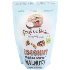 CrazyGoNuts 核桃零食椰子, 226克, 1個
