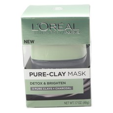 L'OREAL PARIS 巴黎萊雅 礦物淨化泥面膜 48g, 1個, 1個