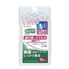 GUM 牙周護理 L型牙間刷 10支入, 詳見包裝, 詳見包裝