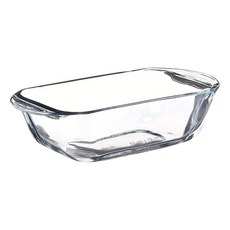 Anchor Hocking Fire-King 繩紋烤盤 1.4L, 1個, 透明