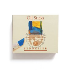 SENNELIER申內利爾油畫棒6色套組，色彩飽和、質地柔滑，藝術創作首選, 詳見包裝