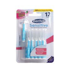 DenTek Sensitive Easy Brush Cleaner 牙間刷, 1個, 12件