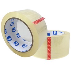 3Q牌透明封箱膠帶，超黏包裝膠帶，辦公文具膠帶，多用途膠帶, 1個