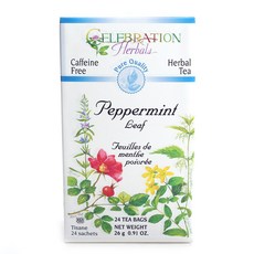 CELEBRATION Herbals 薄荷草本茶茶包, 24件, 1.1g