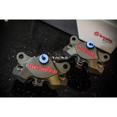 BREMBO CNC對二 大螃蟹卡鉗 古銅色 (豐年俐公司貨) 大字版本