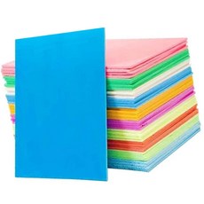 A4彩色珍珠板 DIY手工藝材料組, 10個, 10個裝