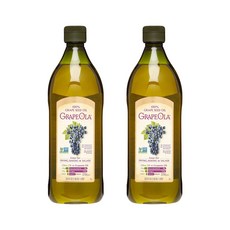 GRAPEOLA 葡萄籽油, 2個, 1L