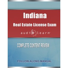 (英文圖書) Indiana Real Estate License Exam audioLearn: Complete Audio Review for the Real Estate Licens... 平裝版, Independently Published, 英文