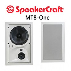 美國 SpeakerCraft MT8-One 方形崁頂嵌入式喇叭 (1對2支) 家庭劇院音響