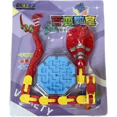 玩具先生 眼鏡蛇百變魔尺 十面立體迷宮鑰匙圈 益智玩具 童玩