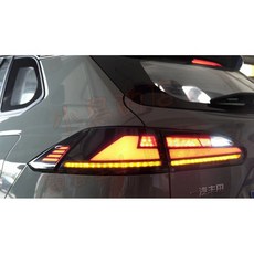 小鳥的店 2020-2025 Corolla CROSS LEXUS款 LED動態光條流水尾燈 跑馬改裝, 燻黑殼, 1個