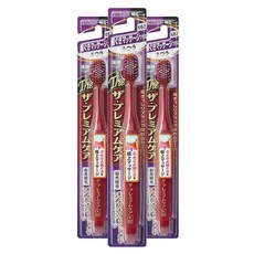 EBiSU 惠百施 The Premium Care 牙齦按摩Plus牙刷 軟毛 B-3622S, 3個, 1個