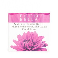 ECCO BELLA BEAUTY 腮紅補充替芯 3.4g, 1個, Coral Rose