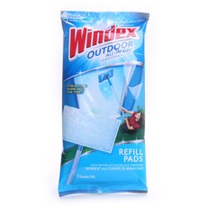 Windex 戶外多合一玻璃清潔工具筆芯墊玻璃清潔用品, 2入