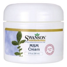 Swanson 斯旺森 MSM滋養乳霜, 1罐, 59ml