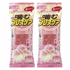 KOBAYASHI 小林製藥 口氣清新軟糖 水蜜桃口味 25顆入, 2個