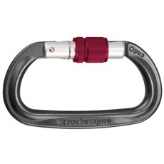 捷克 Rock Empire OPUS S 手動鎖鋁O環 - 輕巧耐用，攀岩登山安全鎖