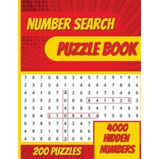 Number Search Puzzle Book: Number Search Book with 250 Fun Number Find Puzzles For Adults 平裝版, Harlow Welch, 英文
