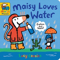 (英文圖書)Maisy Loves Water: A Maisy's Planet Book (Educational Board Book about Nature... Board Books, Candlewick Press (MA), 英文, 硬頁書