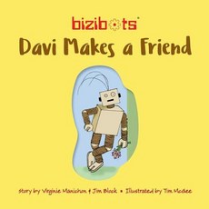 (英文圖書)Bizibots: Davi makes a friend 平裝版, Atelier19, 英文
