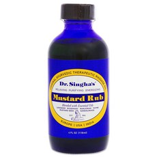 Dr.Singha's 按摩精油 芥末味, 1個, 118.4ml
