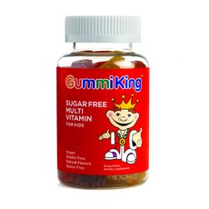 GummiKing 綜合維他命素食軟糖, 1罐, 60顆