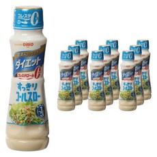 OilliO 沙拉醬 清爽涼拌菜口味, 10個, 185ml