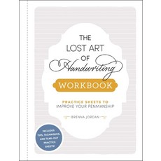 (英文圖書) The Lost Art of Handwriting Workbook: Practice Sheets to Improve Your Penmanship 平裝版, Adams Media Corporation, 英文