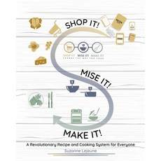 (英文圖書) Shop It! Mise It! Make It!: Pronounced Meeeeeese like Cheese Change the Way You Cook 平裝版, FriesenPress, 英文