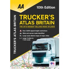 Truckers Atlas Britain Spiral, AA Publishing, 英文, 螺旋裝訂
