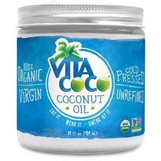 VITA COCO 初榨椰子油無麩質, 1個, 414ml