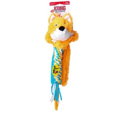 KONG 造型狗拉扯發聲玩具 L號, 1個, 狐狸