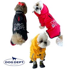 DOG DEPT 寵物雨衣, 紅色