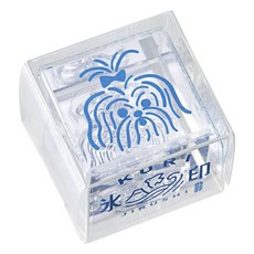 KING JIM HITOTOKI 冰塊水晶印章 約克夏 22mm, 1個, 不適用