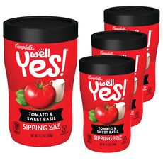 Campbell's 金寶 即食番茄羅勒濃湯, 4罐, 318g