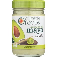 Chosen FOODS 酪梨油美奶滋, 芥末, 1入, 355ml