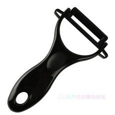 恆樂居家 陶瓷削皮刀 高硬度黑刃 廚房刀具, 詳見包裝, 詳見包裝, 一入