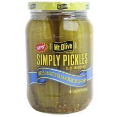 MTOLIVE 漢堡三明治醃製配菜, 1個, 473毫升