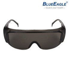 BLUE EAGLE 藍鷹牌 NP-107S 防強光護目鏡 防風防塵工作眼鏡, 1副, 灰色