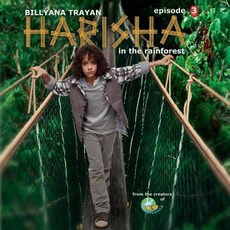 (英文圖書)Harisha in the Rainforest 平裝版, Art Winner, 英文