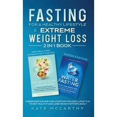 (英文圖書) Fasting for a Healthy Lifestyle & Extreme Weight Loss 2 in 1 Book: One Meal a Day Intermitten... 精裝版, Masali Publishing LLC, 英文