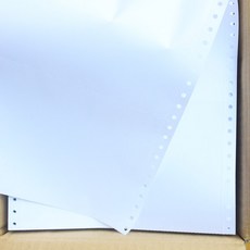 WANNGWO 萬國牌 電腦報表紙 9.5x11x1P (80行), 一箱入 | 中一刀 | 全白