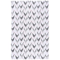 now DESIGNS 圖案印花棉質廚房毛巾, 1個, 雞抓