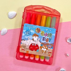 筆樂PENROTE柴語錄12色易水洗彩色筆, 藍 / 粉紅