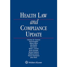 Health Law and Compliance Update: 2021 Edition 平裝版, Aspen Publishers, 英文