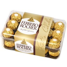 FERRERO ROCHER 金莎 金莎巧克力 30粒分享禮盒 T30, 1個, 375g