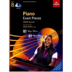 【凱翊︱ABRSM】英國皇家鋼琴檢定考試指定曲2023-2024 第八級 (附線上音訊檔), 鋼琴考試指定曲 第8級（附線上音訊檔）