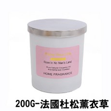 Aroma Sensation 香氛蠟燭 200G 玻璃罐裝 多種香氣選擇 居家香氛擺飾 聖誕交換禮物, 1個, 法國杜松薰衣草