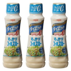 OilliO 沙拉醬 清爽涼拌菜口味, 3個, 185ml