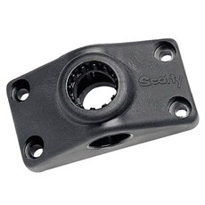 Scotty 側甲板安裝支架釣魚道具, 1個, 黑色的